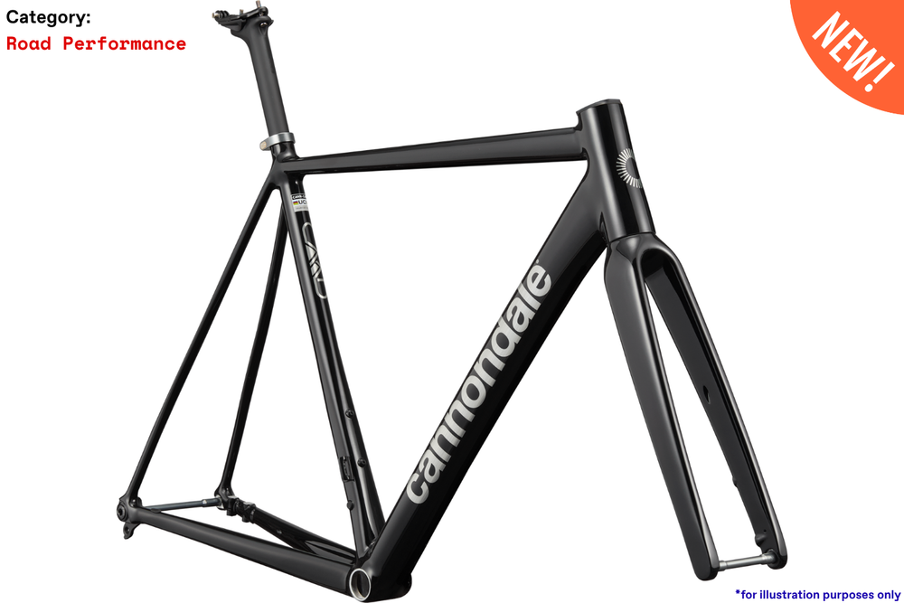 Cannondale CAAD14 - BLK - Black - Frame Kit | Hup Leong Company